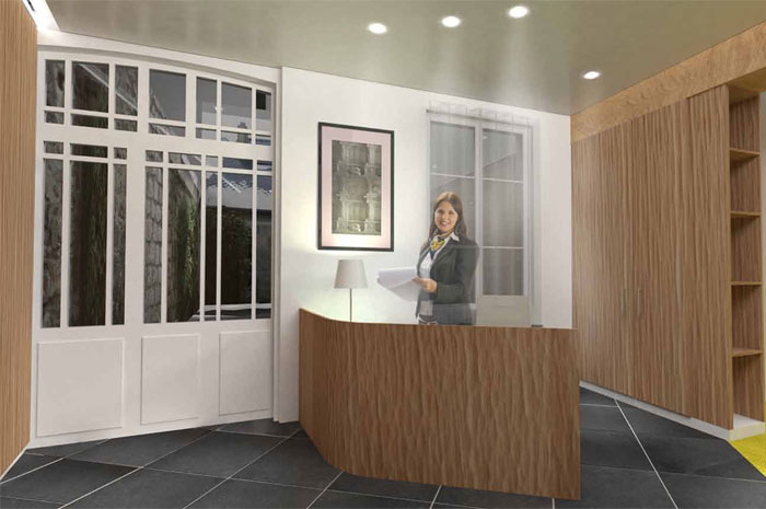 rénovation vitrine boutique
