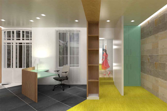 rénovation vitrine boutique