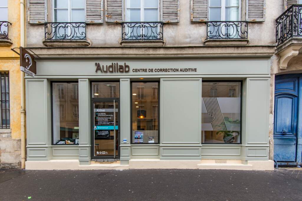 Aménagement boutique d'audition