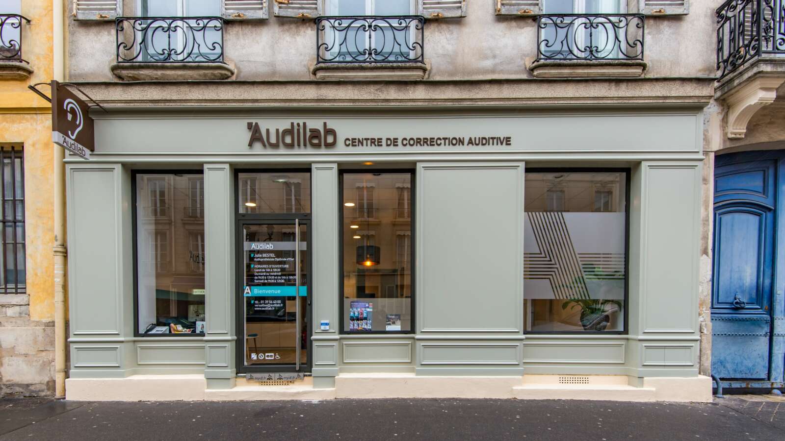 Aménagement boutique d'audition