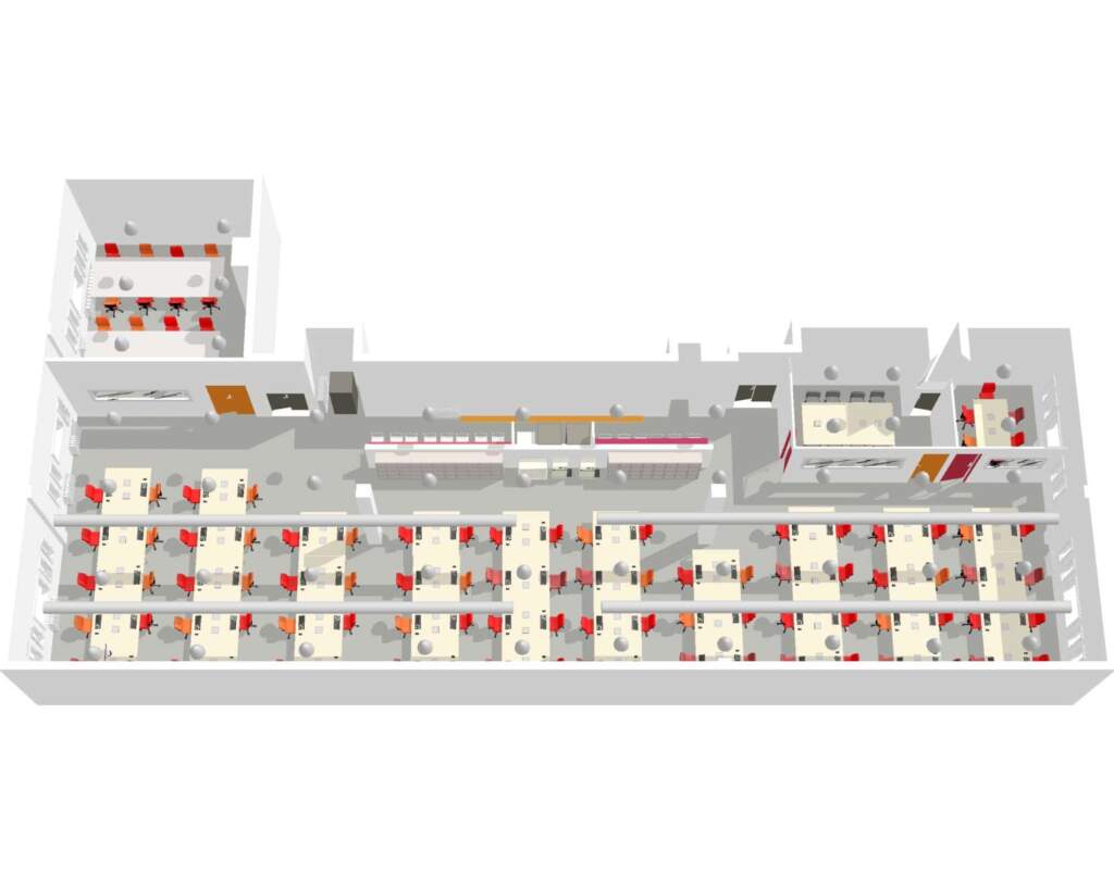 Aménagement bureau Paris space planning