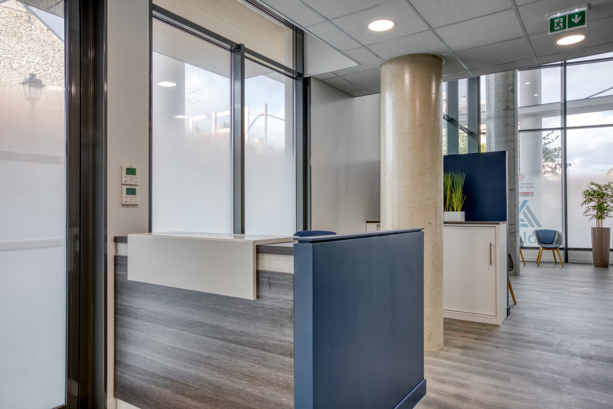 Aménagement d'un d'expertise comptable AMSO plans et travaux