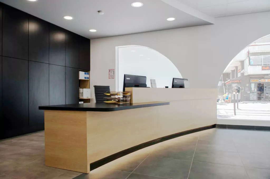 aménagement centre de santé médical