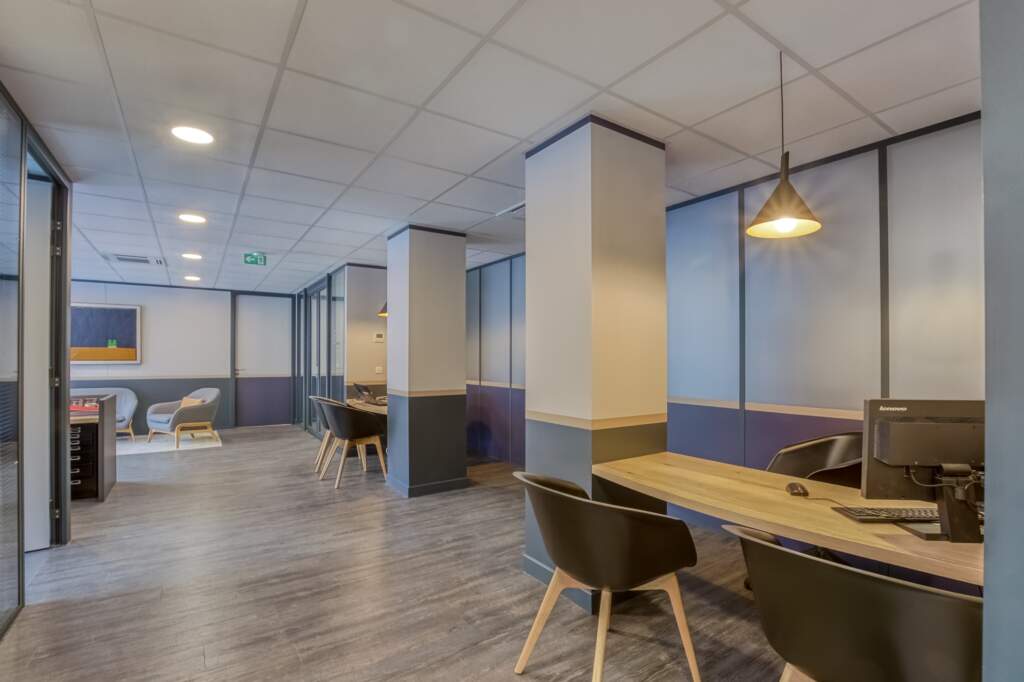 amenagement agcence immobiliere boulogne 5 1024x682 - Création d'une agence immobilière Century 21 à Boulogne Billancourt