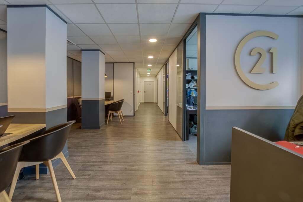 amenagement agence immobiliere boulogne