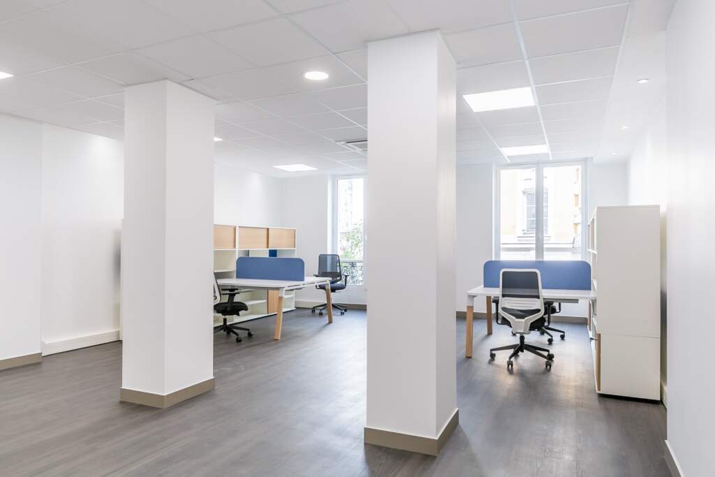 amenagement bureaux mutuelle paris 1 1024x683 - Création d'une agence mutuelle assurance à Paris