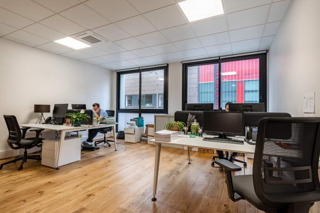 amenagement bureaux paris13 2 1024x684 - Aménagement d'un plateau de bureaux à Paris 13ème