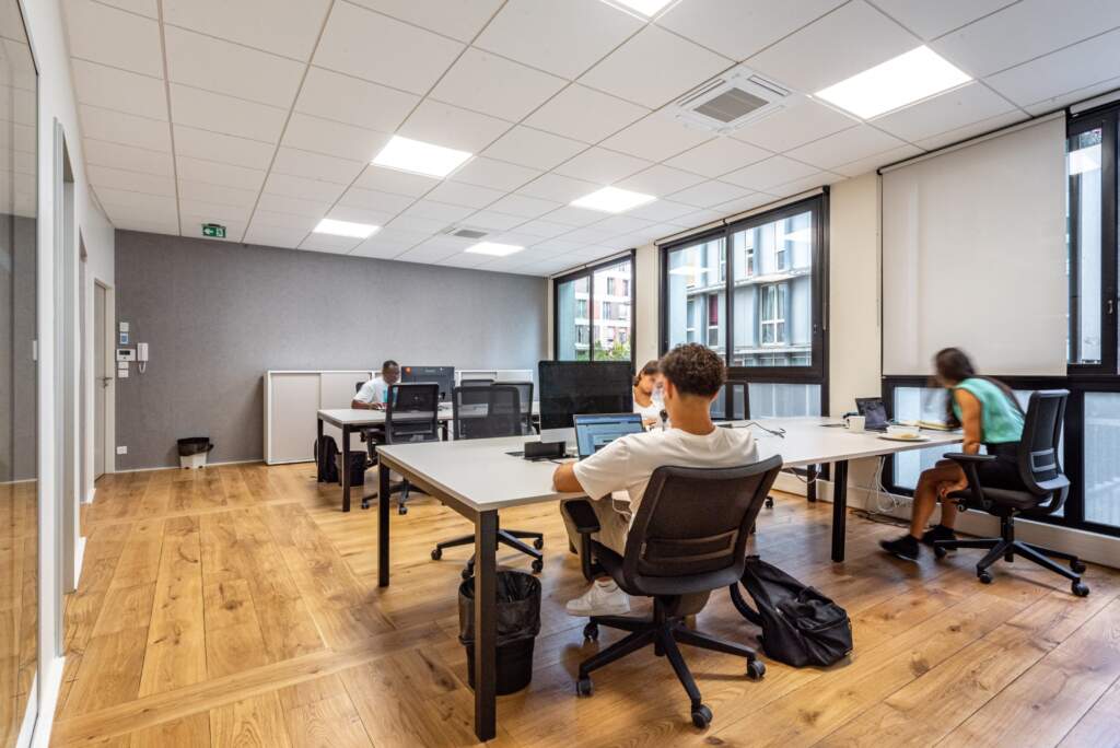 amenagement bureaux paris13 7 1024x684 - Aménagement d'un plateau de bureaux à Paris 13ème