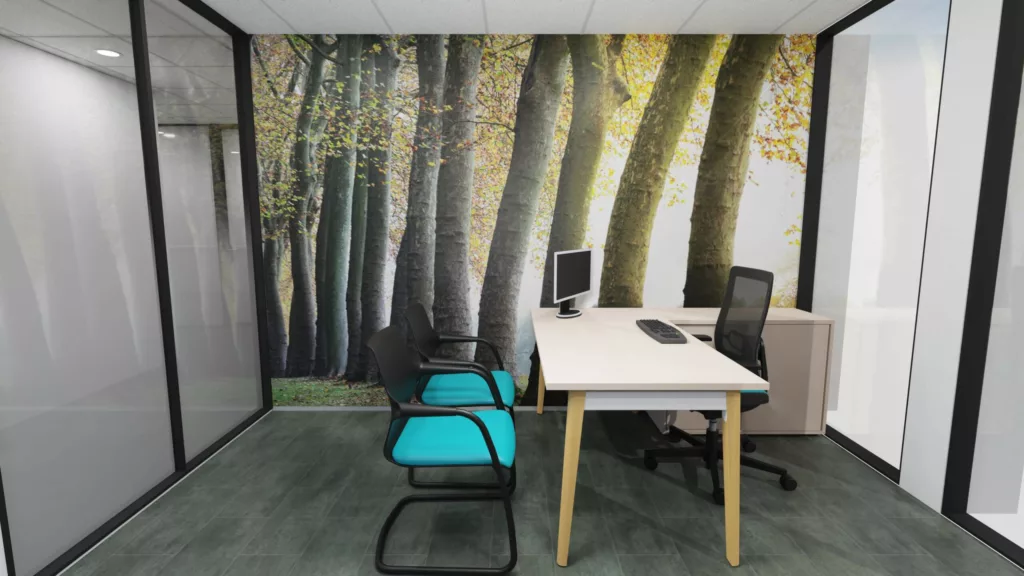 CABINET DENTAIRE - D ELKIK - BUREAU MEDICAL projection 3D aménagement de bureaux salle de réunion