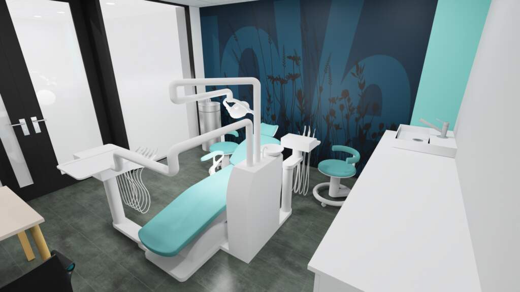 CABINET DENTAIRE D ELKIK CONSULTATION2 1024x576 - Création et aménagement d'un cabinet dentaire