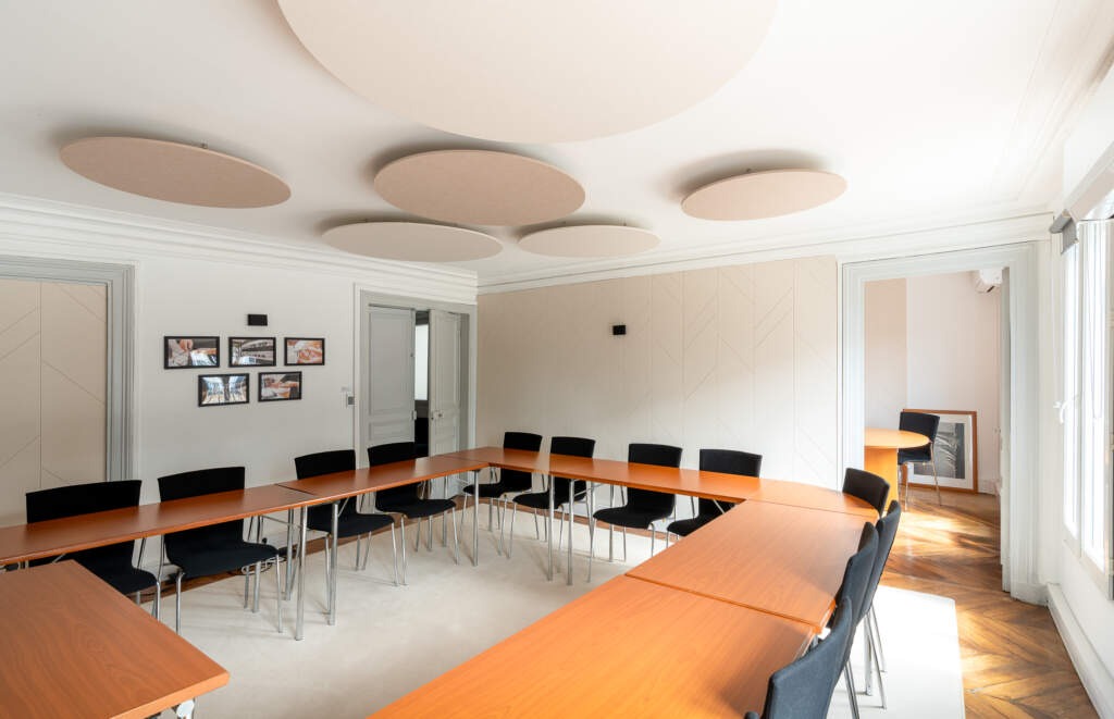 acoustique bureaux haussmanniens 8 1024x661 - Amélioration de l'acoustique dans des bureaux haussmanniens