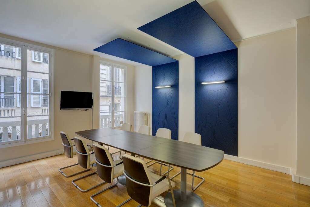 traitement acoustique immeuble classe paris 5 1024x683 - Traitement de l'acoustique dans des locaux parisiens classés