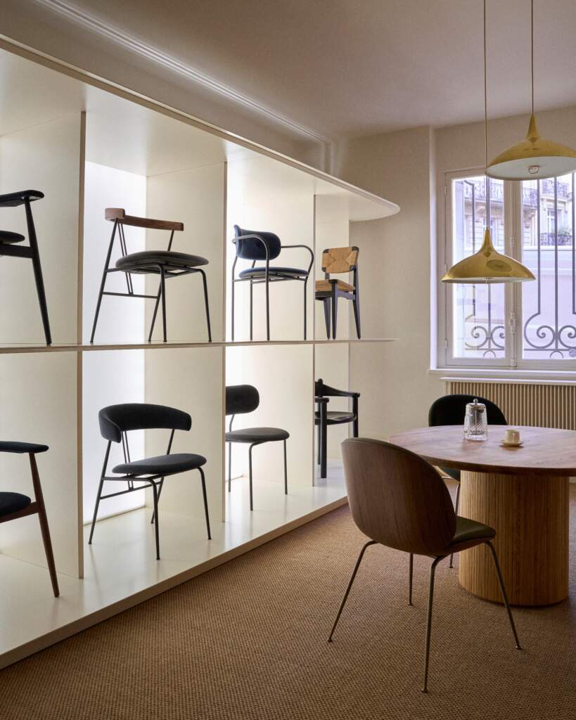 Aménagement de showroom et concept store de luxe à Paris